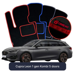 Dywaniki Welurowe OMEVO do Cupra Leon 1 gen Kombi 5 drzwi (2020-2026)