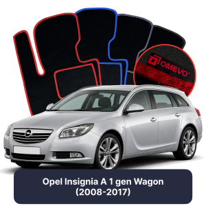 Dywaniki Welurowe OMEVO do Opel Insignia A 1 gen Kombi (2008-2017)