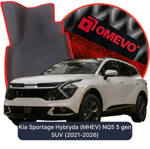 OMEVO 5D Pro EVA Dywaniki do Kia Sportage Hybryda (MHEV) NQ5 5 gen SUV (2021-2026)
