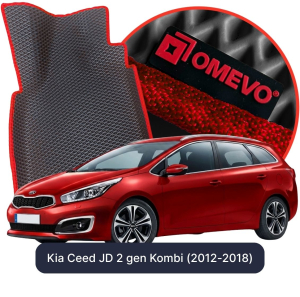 OMEVO 5D Pro EVA Dywaniki do Kia Ceed JD 2 gen Kombi (2012-2018)
