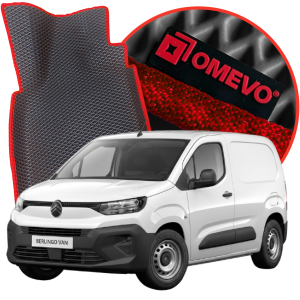 OMEVO 5D Pro EVA Dywaniki do Citroën Berlingo 3-Osobowy  3 gen KombiVan (2018-2026)