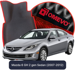 OMEVO 5D Pro EVA Dywaniki do Mazda 6 GH 2 gen Sedan (2007-2012)