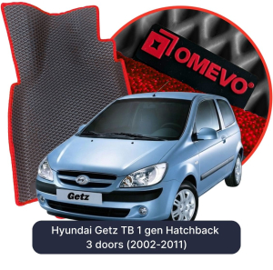 OMEVO 5D Pro EVA Dywaniki do Hyundai Getz TB 1 gen Hatchback 3 drzwi (2002-2011)