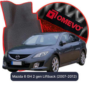 OMEVO 5D Pro EVA Dywaniki do Mazda 6 GH 2 gen Liftback (2007-2012)