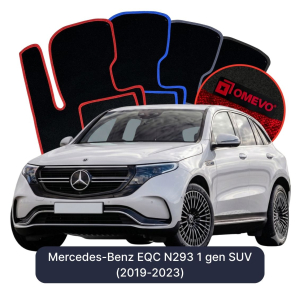 Dywaniki Welurowe OMEVO do Mercedes-Benz EQC N293 1 gen SUV (2019-2023)