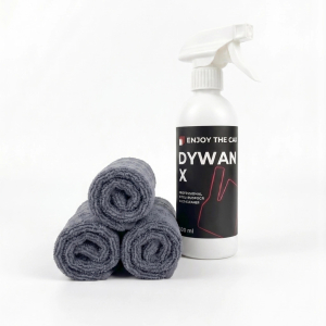 Zestaw Cleaner DywanX 500 ml + 3 ściereczki z mikrofibry