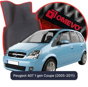 OMEVO 5D Pro EVA Dywaniki do Opel Meriva A 2 gen Minivan (2003-2010)