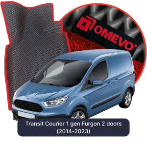 OMEVO 5D Pro EVA Dywaniki do Ford Transit Courier 1 gen Furgon 2 drzwi (2014-2023)