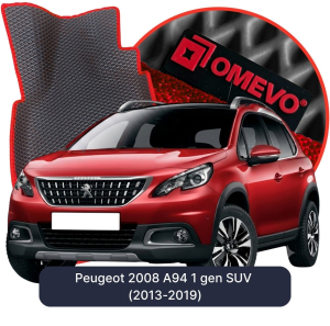 OMEVO 5D Pro EVA Dywaniki do Peugeot 2008 A94 1 gen SUV (2013-2019)