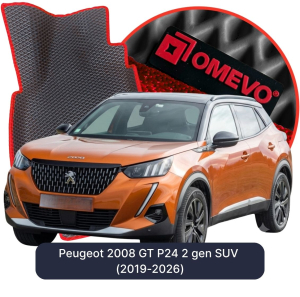 OMEVO 5D Pro EVA Dywaniki do Peugeot 2008 GT P24 2 gen SUV (2019-2026)
