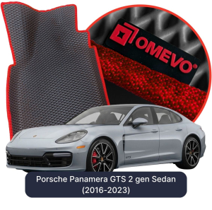 OMEVO 5D Pro EVA Dywaniki do Porsche Panamera GTS 2 gen Sedan (2016-2023)