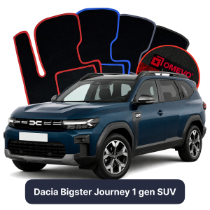 Dywaniki Welurowe OMEVO do Dacia Bigster Journey 1 gen SUV (2024-2026)