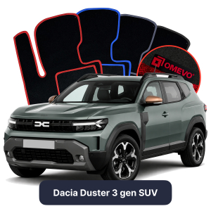 Dywaniki Welurowe OMEVO do Dacia Duster 3 gen SUV (2024-2026)