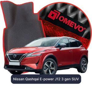 OMEVO 5D Pro EVA Dywaniki do Nissan Qashqai E-power J12 3 gen SUV (2021-2026)