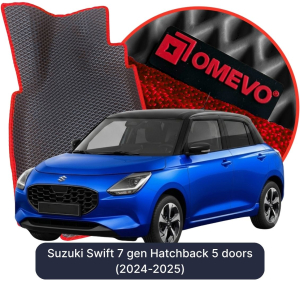 OMEVO 5D Pro EVA Dywaniki do Suzuki Swift 7 gen Hatchback 5 drzwi (2024-2025)