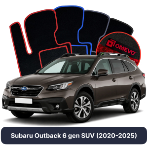 Dywaniki Welurowe OMEVO do Subaru Outback 6 gen SUV (2020-2025)