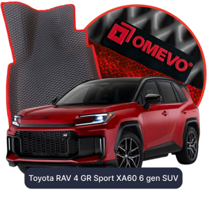 OMEVO 5D Pro EVA Dywaniki do Toyota RAV 4 GR Sport XA60 6 gen SUV (2025-2026)