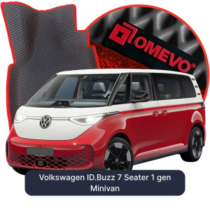 OMEVO 5D Pro EVA Dywaniki do Volkswagen ID.Buzz 7-Osobowy 1 gen Minivan (2022-2026)