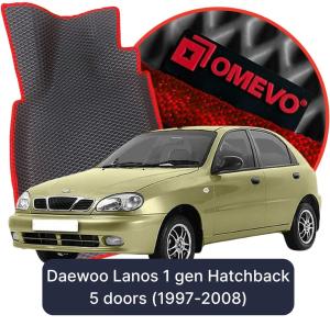 OMEVO 5D Pro EVA Dywaniki do Daewoo Lanos 1 gen Hatchback 5 drzwi (1997-2008)
