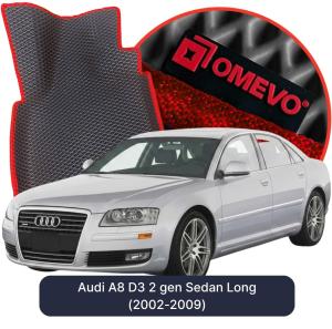 OMEVO 5D Pro EVA Dywaniki do Audi A8 D3 2 gen Sedan Long (2002-2009)