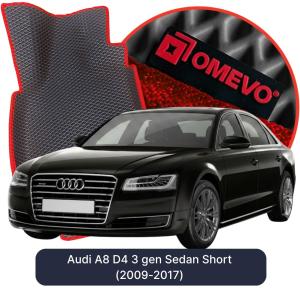 OMEVO 5D Pro EVA Dywaniki do Audi A8 D4 3 gen Sedan Short (2009-2017)