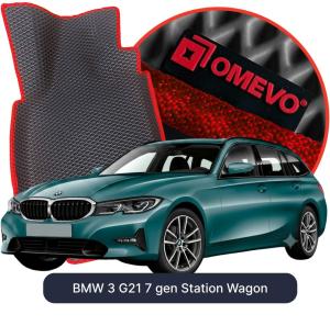 OMEVO 5D Pro EVA Dywaniki do BMW 3 G21 7 gen Kombi (2018-2026)