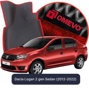 OMEVO 5D Pro EVA Dywaniki do Dacia Logan 2 gen Sedan (2012-2022)
