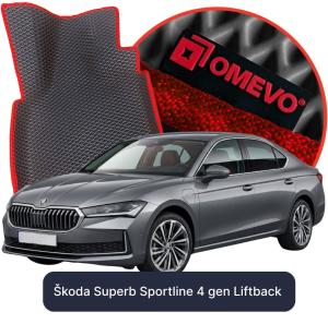 OMEVO 5D Pro EVA Dywaniki do Škoda Superb Sportline 4 gen Liftback (2023-2026)