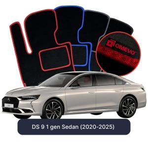 Dywaniki Welurowe OMEVO do DS 9 1 gen Sedan (2020-2025)