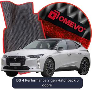 OMEVO 5D Pro EVA Dywaniki do DS 4 Performance 2 gen Hatchback 5 drzwi (2021-2026)