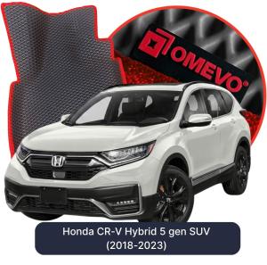 OMEVO 5D Pro EVA Dywaniki do Honda CR-V Hybryda 5 gen SUV (2018-2023)