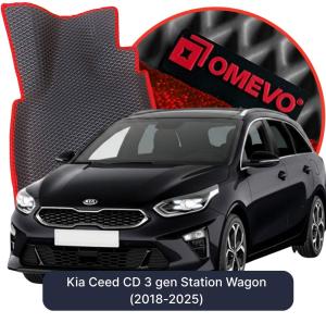 OMEVO 5D Pro EVA Dywaniki do Kia Ceed CD 3 gen Kombi (2018-2025)