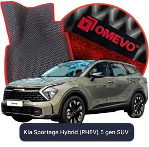 OMEVO 5D Pro EVA Dywaniki do Kia Sportage Hybryda (PHEV) 5 gen SUV (2021-2026)