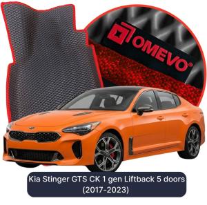 OMEVO 5D Pro EVA Dywaniki do Kia Stinger GTS CK 1 gen Liftback 5 drzwi (2017-2023)