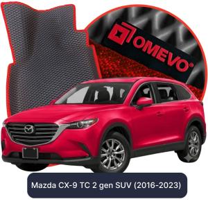 OMEVO 5D Pro EVA Dywaniki do Mazda CX-9 TC 2 gen SUV (2016-2023)