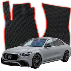 OMEVO EVA Dywaniki® do Mercedes-Benz S63 AMG E Performance 5-osobowy W223 7 gen Sedan Long (2020-2026)