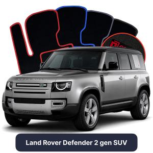 Dywaniki Welurowe OMEVO do Land Rover Defender 2 gen SUV (2020-2026)