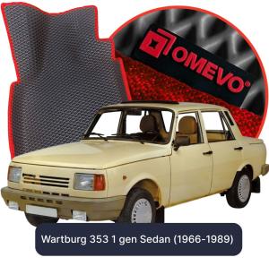 OMEVO 5D Pro EVA Dywaniki do Wartburg 353 1 gen Sedan (1966-1989)