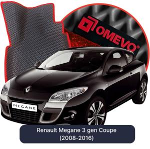 OMEVO 5D Pro EVA Dywaniki do Renault Megane 3 gen Coupe (2008-2016)