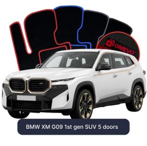 Dywaniki Welurowe OMEVO do BMW XM G09 1 gen SUV 5 drzwi (2022-2026)