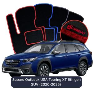 Dywaniki Welurowe OMEVO do Subaru Outback USA Touring XT 6 gen SUV (2020-2025)