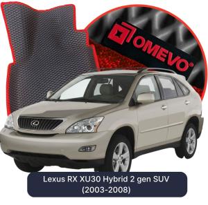 OMEVO 5D Pro EVA Dywaniki do Lexus RX XU30 Hybryda 2 gen SUV (2003-2008)