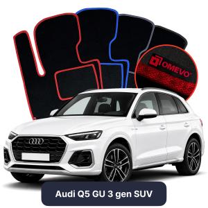 Dywaniki Welurowe OMEVO do Audi Q5 GU 3 gen SUV (2024-2026)