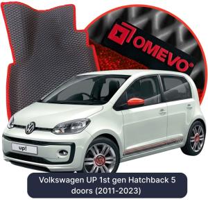 OMEVO 5D Pro EVA Dywaniki do Volkswagen UP 1 gen Hatchback 5 drzwi (2011-2023)