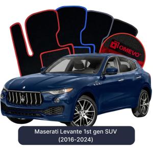 Dywaniki Welurowe OMEVO do Maserati Levante 1 gen SUV (2016-2024)