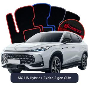 Dywaniki Welurowe OMEVO do MG HS Hybrid+ Excite 2 gen SUV (2024-2026)