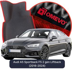 OMEVO 5D Pro EVA Dywaniki do Audi A5 Sportback F5 2 gen Liftback (2016-2024)