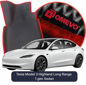 OMEVO 5D Pro EVA Dywaniki do Tesla Model 3 Highland Long Range 1 gen Sedan (2022-2026)