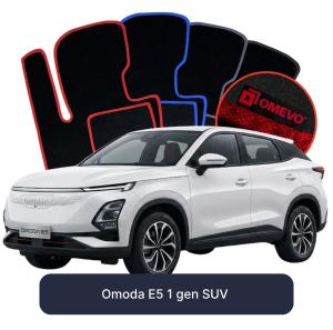 Dywaniki Welurowe OMEVO do Omoda E5 1 gen SUV (2022-2026)