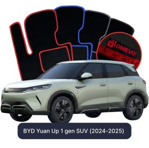 Dywaniki Welurowe OMEVO do BYD Yuan Up 1 gen SUV (2024-2025)